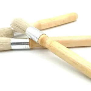Coffee Grinder Cleaning Brush Wooden Bamboo Color