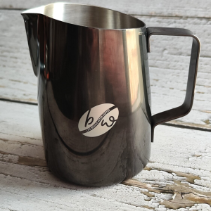 Milk Pitcher Stainless Steel Polished Black – 600ml