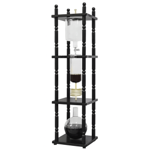 Ice Drip Coffee Brewing Tower 25 Cups – Black