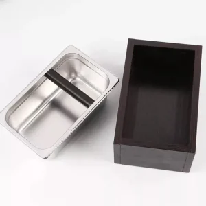 Countertop Knock Box 27.5 × 17.5 × 12 cm